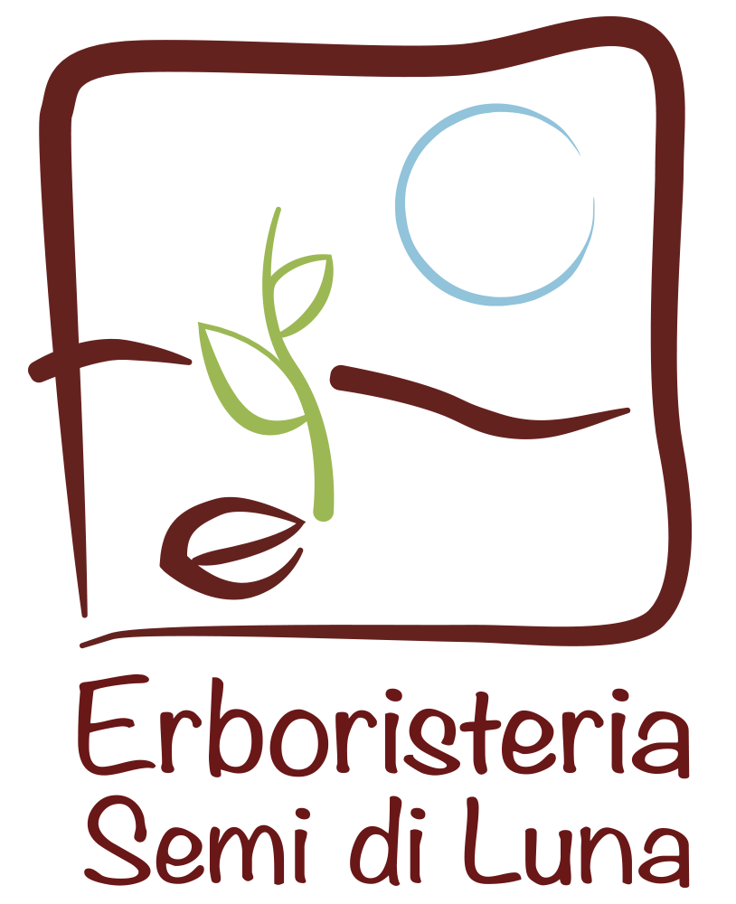 erboristeria semi di luna logo con fondo bianco